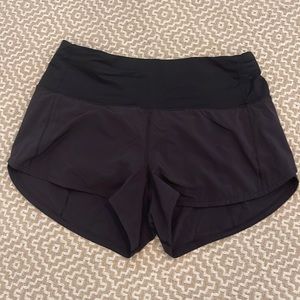 Lululemon Lined Running Shorts - size 6